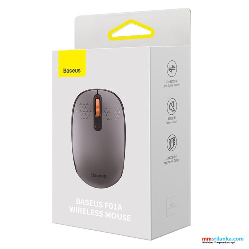 Baseus F01A Creator Wireless Mouse Frosted Gray (6M)